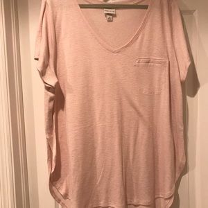 Pale Pink Top 2XL